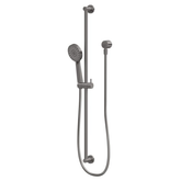 Vivid Slimline Extended Rail Phoenix Shower - Brushed Carbon